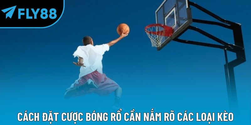Cách đặt cược bóng rổ cần nắm rõ các loại kèo